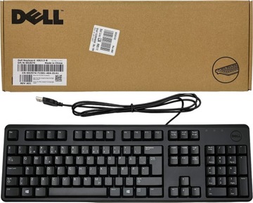 ORYGINALNA PRZEWODOWA KLAWIATURA DELL KB212-B QuietKey na USB