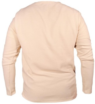 JACK AND JONES bluza LONGSLEEVE creamy white DAKOTA _ L