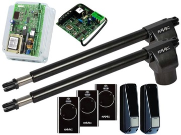 NAPĘD DO BRAM SKRZYDŁOWYCH FAAC 414 FOTOKOMÓRKI 3P