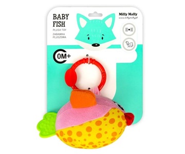 Подвеска-рыба SENSORY на кроватку коляски.