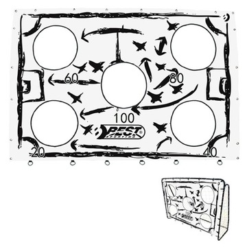 Mata celnościowa BestSporting do bramka 213 X 152