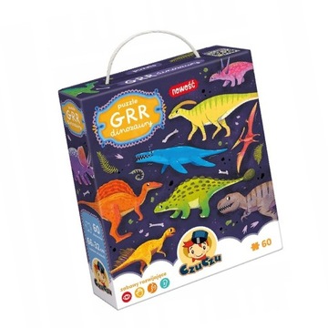 CzuCzu Puzzle Grr dinozaury 4+