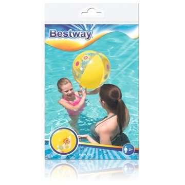 НАДУВНОЙ ПЛЯЖНЫЙ МЯЧ BESTWAY 51 СМ НАДУВНОЙ