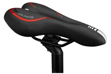 WYGODNE SIODEŁKO ŻELOWE RIDERACE Z OTWOREM