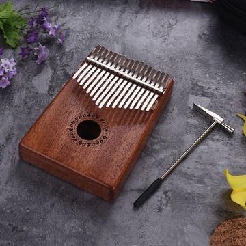 Пианино GECKO K17M 17 клавиш Mbira из массива красного дерева