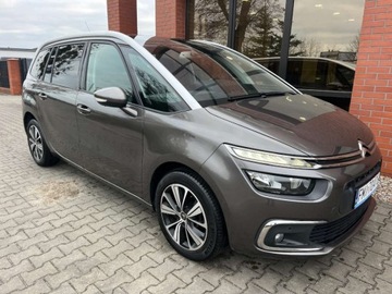Citroen Grand C4 Picasso II Grand Picasso Facelifting 1.6 BlueHDi 120KM 2017 Citroen C4 Grand Picasso 1.6 diesel 120 KM 6 biegow 7 miejsc zarej w PL, zdjęcie 1