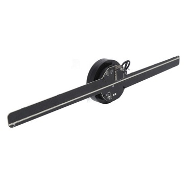 Веер с 3D-голограммой, 224 светящихся бусины