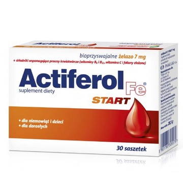 ActiFerol Fe START proszek, 30sasz.