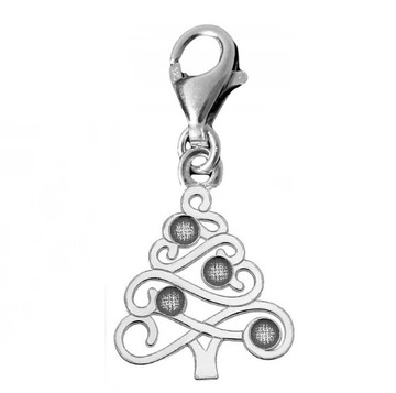 CHARMS CHOINKA ŚWIĘTA SREBRO DO BRANSOLETKI