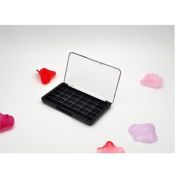 24 сетки Пустая палитра для макияжа Румяна Блеск для губ Пудра 3 шт.