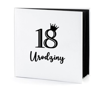 KSIĘGA GOŚCI NA 18 30 40 50 URODZINOWY Album