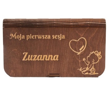 Деревянный ящик для фотографий