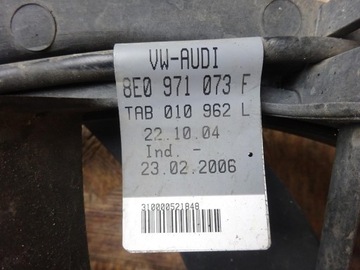 AUDI A4 B7 2.0 TDI МОДУЛЬ ВЕНТИЛЯТОРА РАДИАТОРА 8E0121205AE 8E0959501T