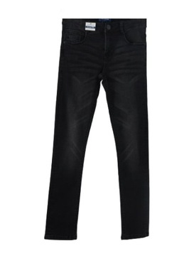 TOM TAILOR CZARNE JEANSY RURKI (12L)