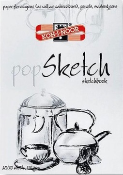 Blok Pop Sketch szkicownik A3 20ark. Koh-I-Noor