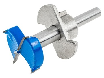 РЕГУЛИРУЕМАЯ ФРЕЗЕРОВКА ДЛЯ ПЕТЛЕЙ ДЛЯ БАНОК 35 ММ С НАПРАВЛЯЮЩЕЙ + ШАБЛОН