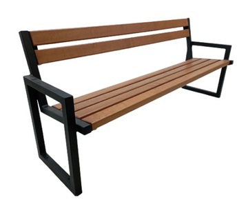 ŁAWKA OGRODOWA MIEJSKA PARKOWA DREZNO 170CM