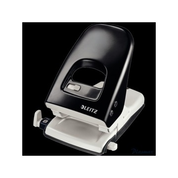 Большой офисный дырокол с противоскользящим покрытием на 40 листов бумаги.