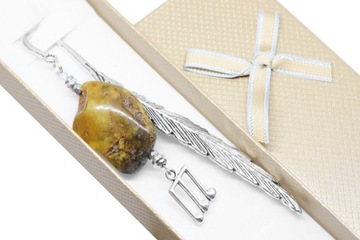 ZAKŁADKA DO KSIĄŻKI unikat BURSZTYN nuty MUZYKA