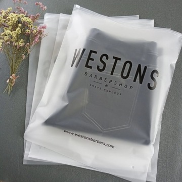 Eco-friendly Custom Printed Biodegradable Frosted