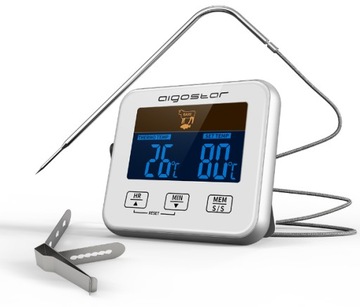 КУХОННЫЙ ТЕРМОМЕТР ДЛЯ ПЕЧИ, КОПИЛКИ, ГРИЛЯ, МЯСА, ВОДЫ с зондом