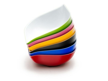 DIP BOWL САЛАТНИК ДЛЯ СЛАДОСТЕЙ, красный