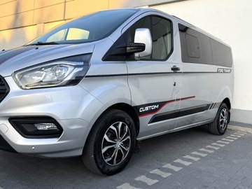 Ford Transit Custom I 2021 Ford Transit Custom 2.0 170KM Rok 2021 8 osobowy FV23 Salon PL Zadbany Su, zdjęcie 9