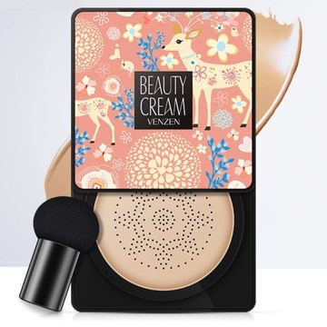 VENZEN Beauty Cream Clear Cover Натуральный макияж Питает Увлажняет