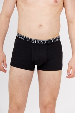 GUESS Bawełniane bokserki męskie z logo 5 pack r L