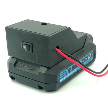 ADAPTER BATERII ERBAUER 18V ON/OFF