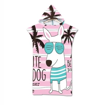 Summer Ice Cream Hooded Bath Towels Cloak