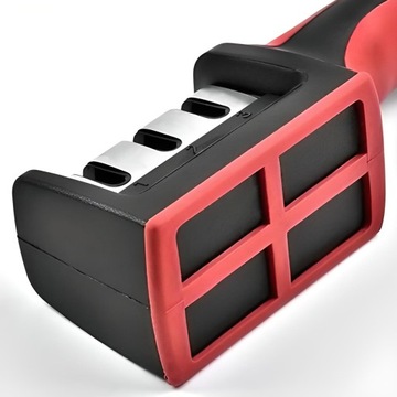 ТОЧИЛКА ДЛЯ ЗАТОЧКИ КУХОННЫХ НОЖЕЙ ТРЕХФАЗНАЯ РУЧНАЯ ЗАТОЧКА 3в1