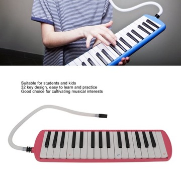 Melodica 32 Key Школьник для детей, начинающих, многофункциональный инструмент