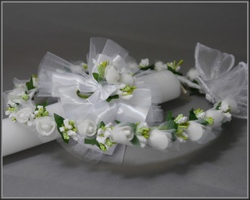 Набор для первого причастия Альбы: сумка, венок, капельница, украшение на ручку.