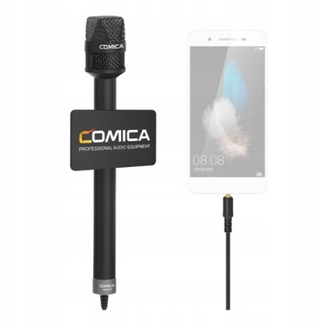 Репортерский микрофон Comica HRM-S с мини-разъемом 3,5 мм