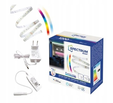 Zestaw Sterownik + Taśma LED RGBW RGB-CCT - WiFi 17W 1200lm - TUYA - 5m