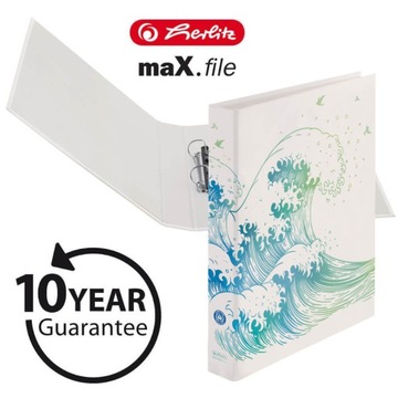 Папка A4 4см maX.file 40мм GREENline HERLITZ