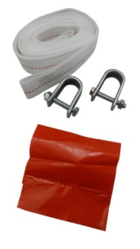 Чехол для набора огнетушителей треугольный Аптечка первой помощи