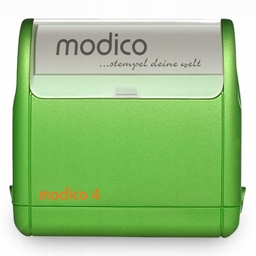 Штамп компании Modico 4, ТЕМНО-СИНИЙ, 5-6 строк