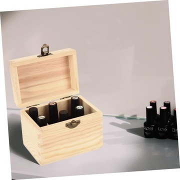 1 6 Деревянный органайзер для эфирных масел, футляр для хранения масел.