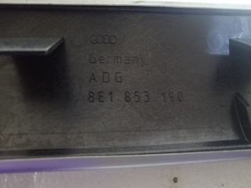 AUDI A4 B7 LIŠTA ZDOBENÁ DEKORACE KONZOLA DESKY