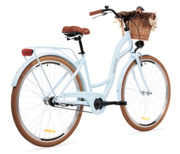 Rower miejski GOETZE Style 28 3b+kosz LEKKA DAMKA