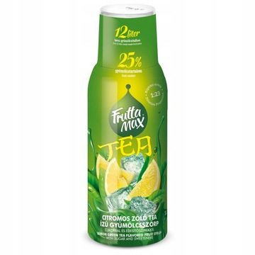 Syrop FruttaMax ICE TEA CYTRYNA 500 ml na 12litrów
