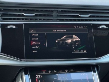 Audi Q8 SUV 3.0 55 TFSI 340KM 2022 Audi Q8 340 KM,S line,Head Up,Os skretna,Hak,Pneumatyka,BO 3.0 Benzyna, zdjęcie 28