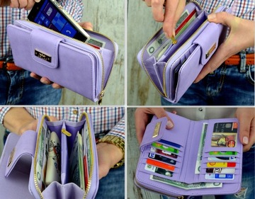 ЖЕНСКИЙ ДВОЙНОЙ КОШЕЛЕК