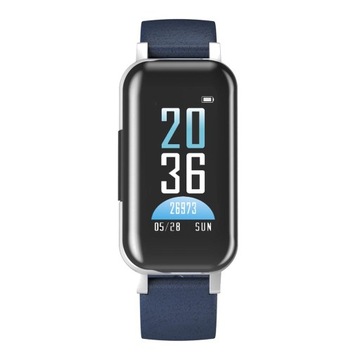 Bezprzewodowe słuchawki binauralne 2 w 1 w kolorze niebieskim