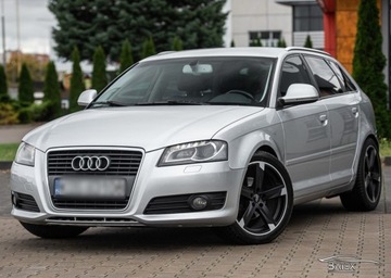 Audi A3 8P Hatchback 3d 2.0 TDI CR 140KM 2010 Audi A3 Sportback Lift 2.0TDI 140KM Automat Skóra Led Koła 18 Łopatki Xenon, zdjęcie 5