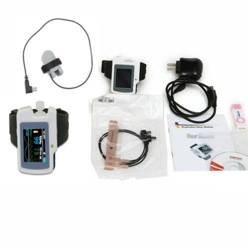 CMS-RS01 Monitor snu oddechowego Spo2, tętno