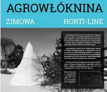 AGROWŁÓKNINA ZIMOWA HORTI-LINE - 3,2 x 5
