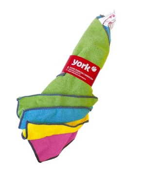 Салфетки из микрофибры очень Впитывающие, в упаковке 4 шт., универсальные York.